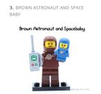 Lego minifigures series 24 astronaut and spacebaby