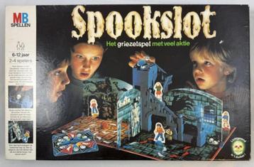 Spookslot MB bordspel vintage 1985 jaren 80 compleet spel beschikbaar voor biedingen