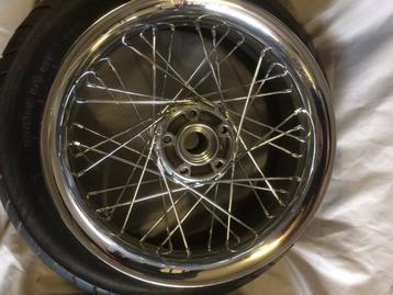 Harley twincam, set velgen met ronde rim 19mm of 25mm as beschikbaar voor biedingen