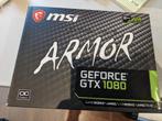 Schermkaart GPU Nvidia Geforce GTX1080 ARMOR EDITIE, PCI-Express 3, Comme neuf, GDDR5, DisplayPort