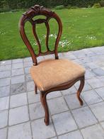 Biedermeier roodbruine vintage stoel, Antiek en Kunst, Ophalen