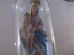 Maria met kind - Notre Dame des Victoires - 46 cm  + stolp, Ophalen