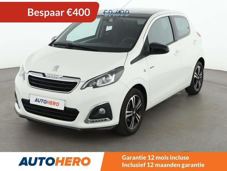 Peugeot 108 1.0 VTi GT Line (bj 2018), Auto's, Peugeot, Te koop, ABS, Achteruitrijcamera, Airbags, Airconditioning, Android Auto