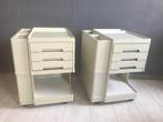 2 X Vintage Organiser Trolley Superstile Neolt Italy, Ophalen, Overige materialen, Minder dan 50 cm, Gebruikt