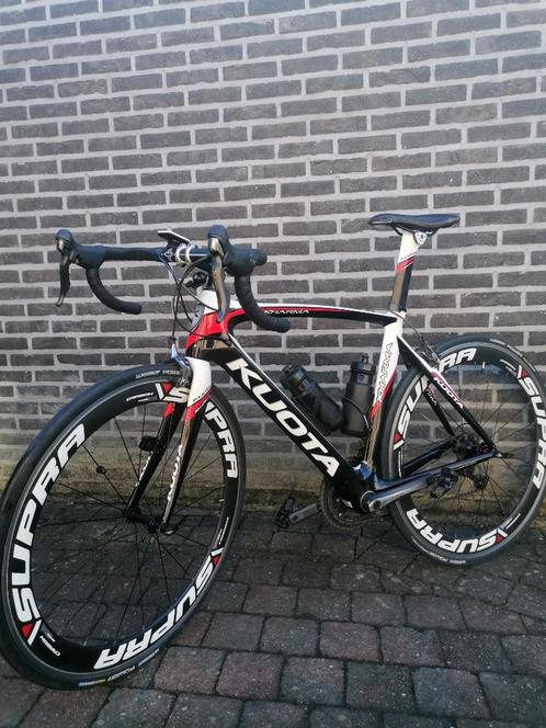 kuota kharma racefiets, Fietsen en Brommers, Fietsen | Racefietsen, Zo goed als nieuw, Carbon, 53 tot 57 cm, Ophalen