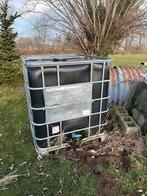 Watervat met kraan 1000 liter, Ophalen, Zo goed als nieuw