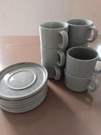Tas +ondertas, Huis en Inrichting, Keuken | Servies, Ophalen, Zo goed als nieuw, Effen, Kop(pen) en/of Schotel(s)