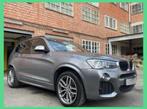 Bmw X3 M-pack X-drive 2.0D automatique EURO 6B, Autos, BMW, Cuir, Argent ou Gris, Euro 6, Entreprise