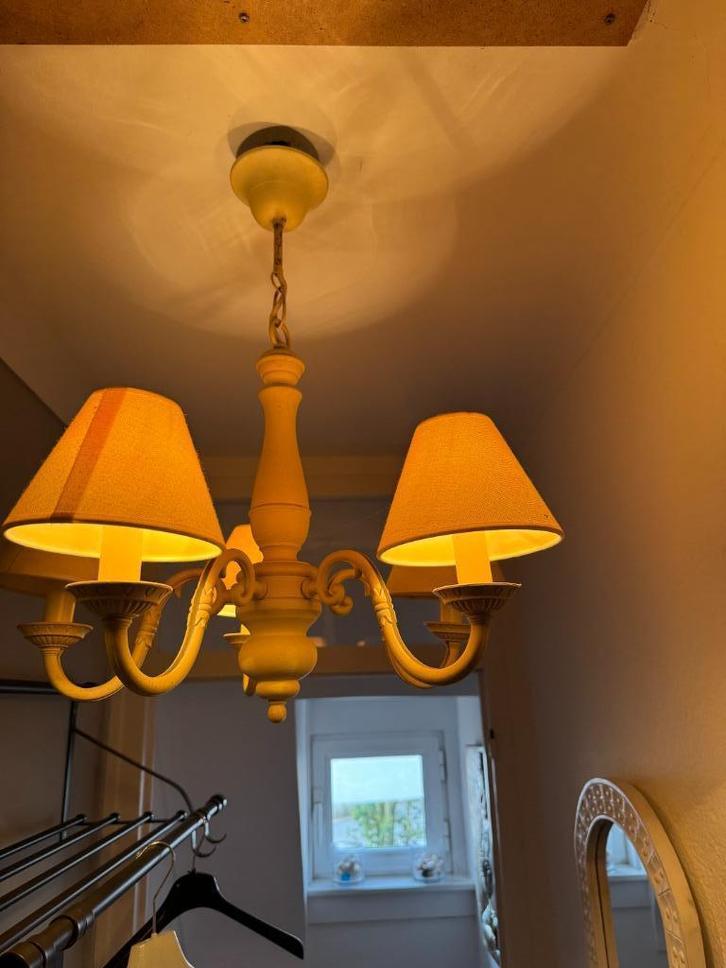 Verlichtings armatuur, Huis en Inrichting, Lampen | Hanglampen, Gebruikt, 50 tot 75 cm, Ophalen