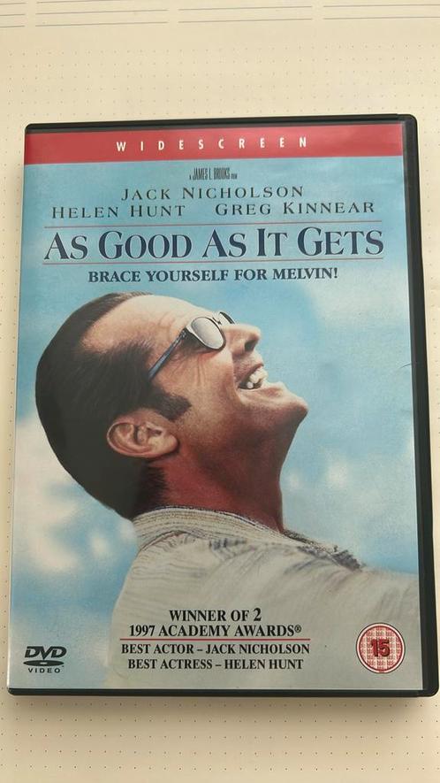 As Good As It Gets, Cd's en Dvd's, Dvd's | Komedie, Zo goed als nieuw, Actiekomedie, Vanaf 16 jaar, Ophalen of Verzenden