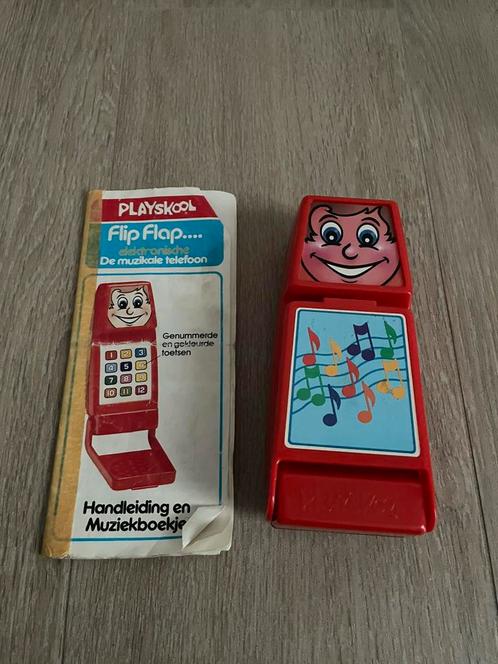 Playskool Flip Flap muzikale elektronische telefoon., Kinderen en Baby's, Speelgoed | Educatief en Creatief, Zo goed als nieuw