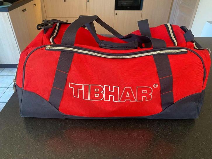 Tafeltennis Sporttas - Tibhar, Sport en Fitness, Tafeltennis, Gebruikt, Overige typen, Ophalen of Verzenden