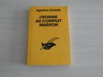 L'HOMME AU COMPLET  MARRON      AGATHA  CHRISTIE, Ophalen of Verzenden, Zo goed als nieuw, Agatha Christie