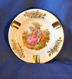 cendrier porcelaine de limoge decor aux galants, Collections, Enlèvement ou Envoi, Comme neuf, Cendrier