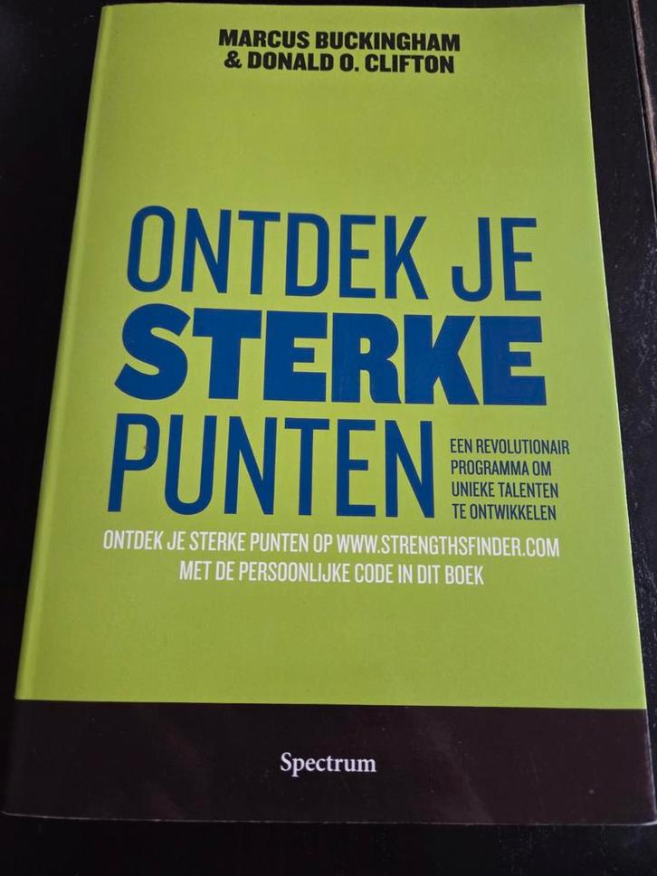 Donald O. Clifton - Ontdek je sterke punten, Livres, Science, Enlèvement ou Envoi