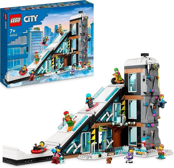 Neuf - Lego City - Le complexe de ski et d’escalade (60366), Enfants & Bébés, Jouets | Duplo & Lego, Neuf, Lego, Ensemble complet
