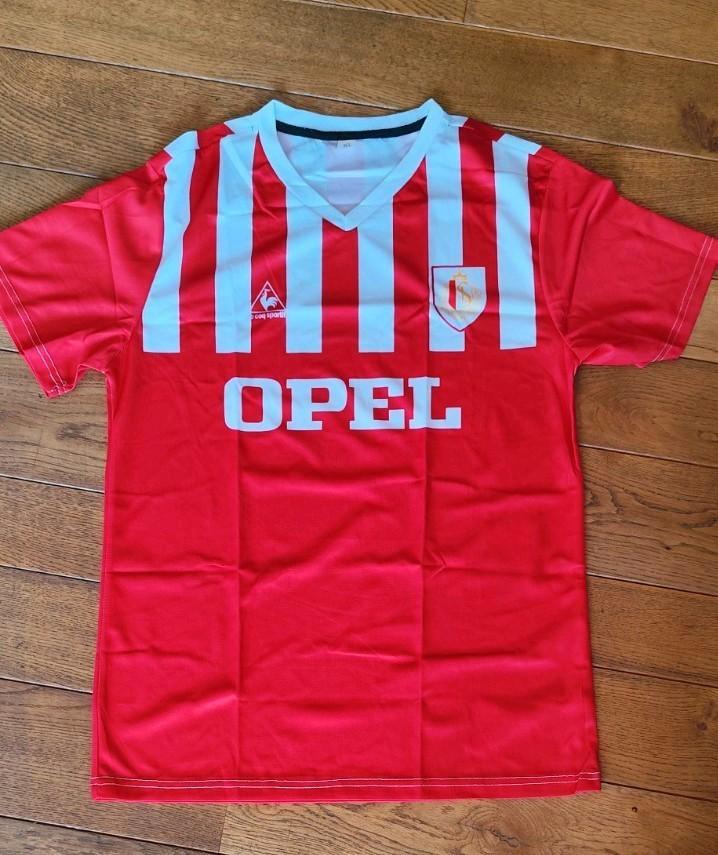 Standard de Liège vintage voetbalshirt, OPEL., Sport en Fitness, Voetbal, Zo goed als nieuw, Shirt, Maat XL, Ophalen of Verzenden