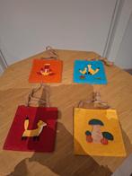 Set van 4 vilten tasjes (herfstdecoratie) , NIEUW, Ophalen of Verzenden, Nieuw