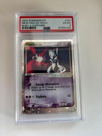 Mewtwo ex #101 pss 4, Enlèvement ou Envoi, Comme neuf