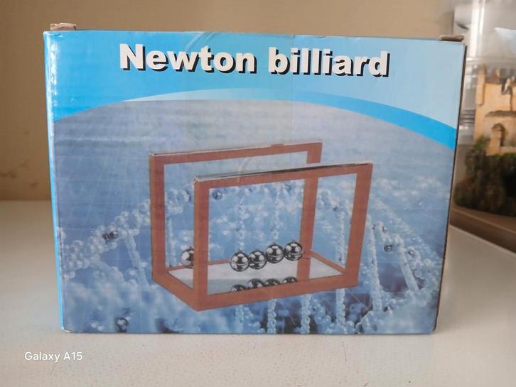 Newton billiard 14 cm B, Antiek en Kunst, Antiek | Gereedschap en Instrumenten, Ophalen of Verzenden