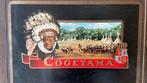 Cogétama sigarenlabel in kader, Ophalen of Verzenden, Gebruikt, Sigarenbandjes