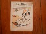 ancienne revue "Le rire " 1903 Journal humorisque dessins si, Boeken, Tijdschriften en Kranten, Ophalen of Verzenden, Gelezen