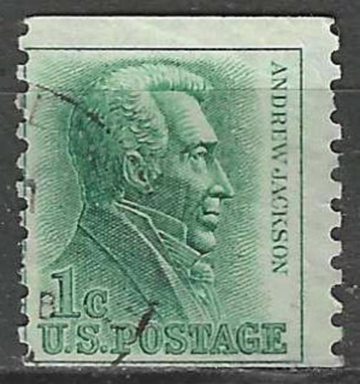 USA 1962/1963 - Yvert 740b - Andrew Jackson (ST), Postzegels en Munten, Postzegels | Amerika, Verzenden