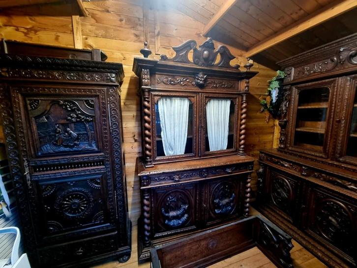 Prachtige antieken kasten te koop, Antiek en Kunst, Antiek | Meubels | Kasten, Ophalen