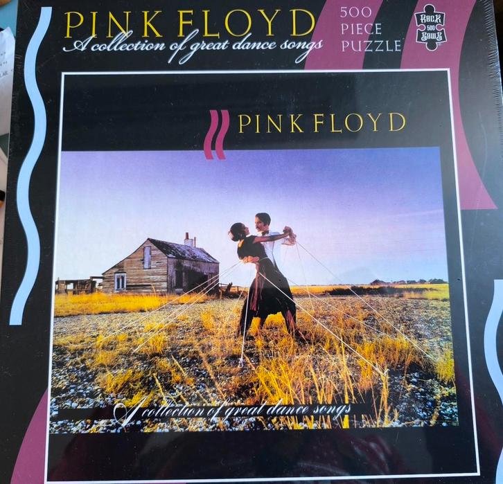 Puzzle Pink Floyd, A collection of Great dance songs, Hobby en Vrije tijd, Denksport en Puzzels, Nieuw, Legpuzzel, Ophalen of Verzenden