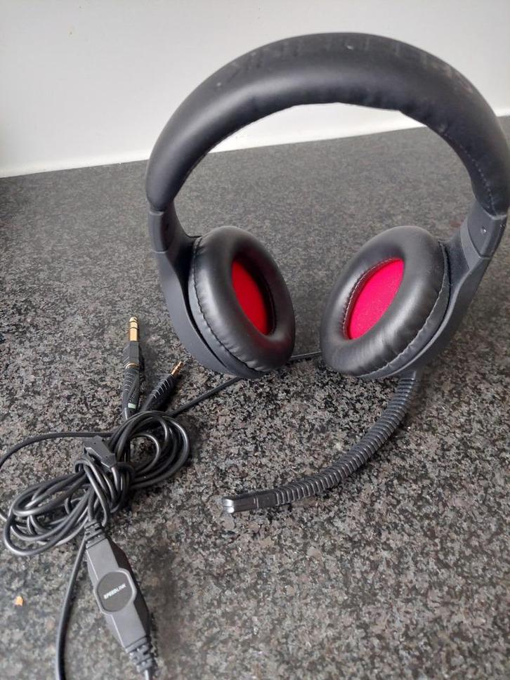 Casque de jeu stéréo Speedlink Coniux (noir) - NOUVEAU, Consoles de jeu & Jeux vidéo, Consoles de jeu | Accessoires Autre, Neuf