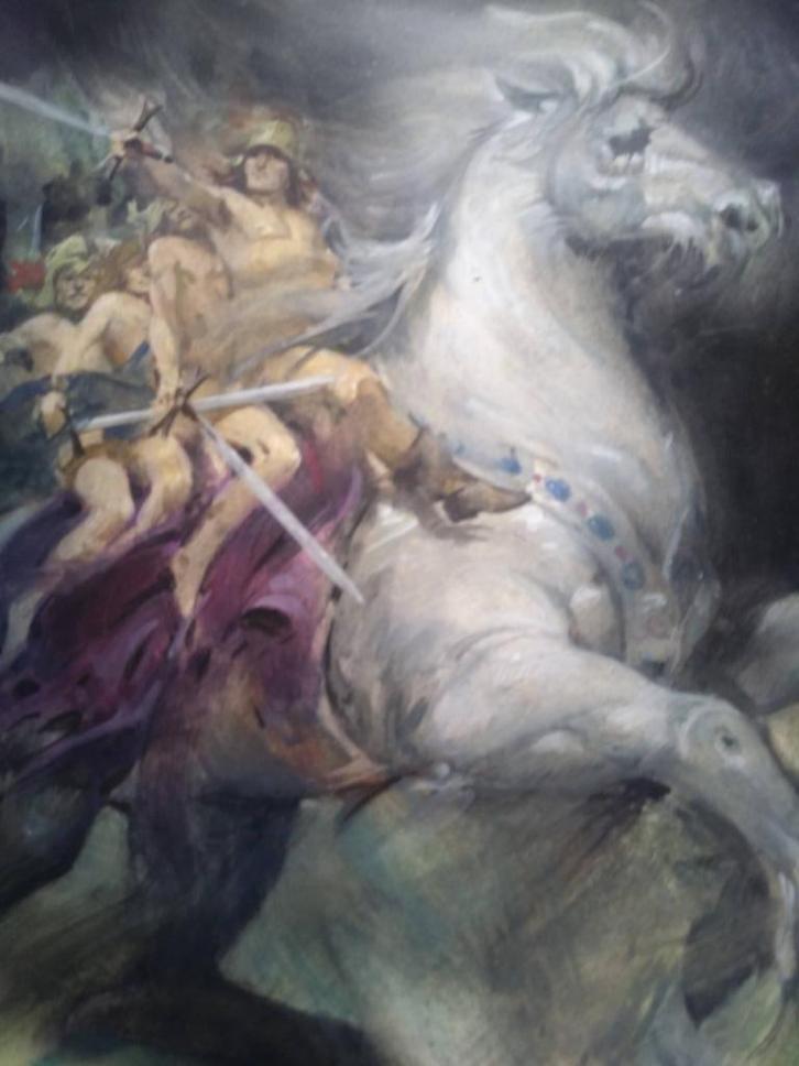 De vier heemskinderen Ros Beiaard Henri Lievens, Antiek en Kunst, Kunst | Schilderijen | Klassiek, Ophalen