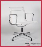 Vitra ea108 Wit Netweave Chroom  (voorraad:18), Huis en Inrichting, Ophalen, Zo goed als nieuw, Wit