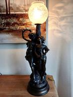 Lampe de table Août Moreau, Antiquités & Art, Art | Sculptures & Bois, Enlèvement ou Envoi