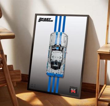 LEGO poster — Nissan Skyline GT-R 2 Fast 2 Furious beschikbaar voor biedingen