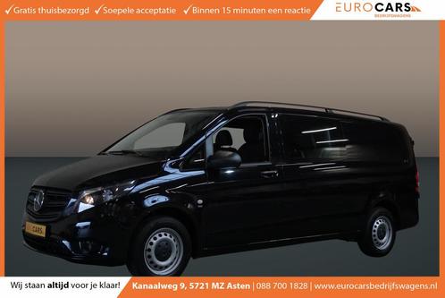 Mercedes-Benz Vito 114 CDI Lang Dubbel Cabine Automaat App c, Auto's, Bestelwagens en Lichte vracht, Bedrijf, Te koop, ABS, Achteruitrijcamera