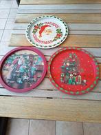 A vendre 3 plateaux, Enlèvement, Utilisé, Rond, Métal