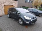 Ford S Max 2.0 TDCi titanium leder interieur 7 zit, Euro 5, Zwart, 7 zetels, Leder