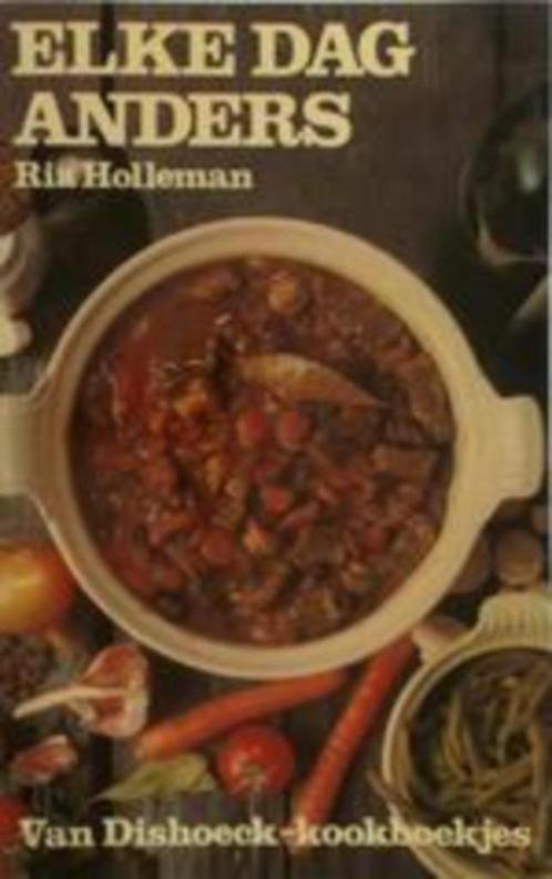 boek: elke dag anders - Ria Holleman, Livres, Livres de cuisine, Utilisé, Envoi