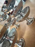 Vintage 1950’ stainless steel Alessi ijscoupe  , ITALY, Ophalen, Gebruikt