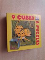 Blokpuzzel 9stuks +3jaar DJECO, Kinderen en Baby's, Ophalen, Minder dan 10 stukjes
