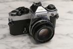 Nikon FE camera en 50mm f:1.8 AIS E lens, Spiegelreflex, Gebruikt, Ophalen of Verzenden, Nikon