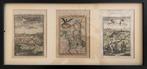 Congo - 1683-1685 Mallet carte et gravures des villes, Antiquités & Art, Art | Eaux-fortes & Gravures