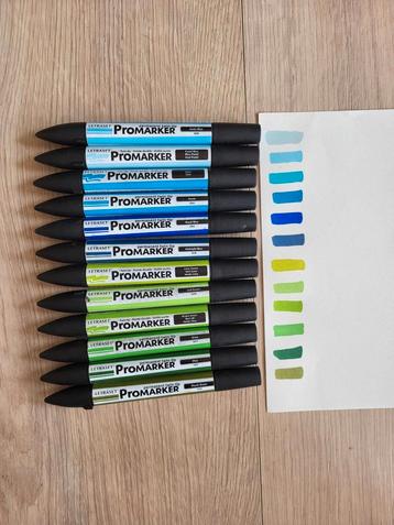 30 promarkers + 1 blender