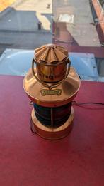 Antieke koperen scheepslamp, Ophalen of Verzenden, Zo goed als nieuw