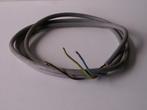 Elektrische kabel, driedraad, lengte 2 meter., Doe-het-zelf en Bouw, Elektriciteit en Kabels, Ophalen of Verzenden, Nieuw, Kabel of Snoer