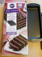 4 bakplaatjes voor laagjes-taart, Enlèvement ou Envoi, Neuf