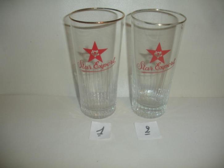 Bierglas Star Export VG, 33cl , brij. Exelsior Gent, Collections, Marques de bière, Comme neuf, Verre ou Verres, Autres marques