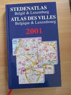 ATLAS DES VILLES 2001, Comme neuf, Carte géographique, 2000 à nos jours, Enlèvement ou Envoi
