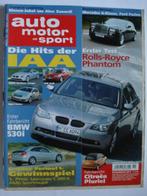 Auto Motor und Sport 11-2003 Rolls-Royce Phantom/Citroën C3, Boeken, Gelezen, Algemeen, Verzenden