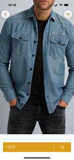 PME Pall mal jeans hemd nieuw, Kleding | Heren, Overhemden, Ophalen of Verzenden, Zo goed als nieuw